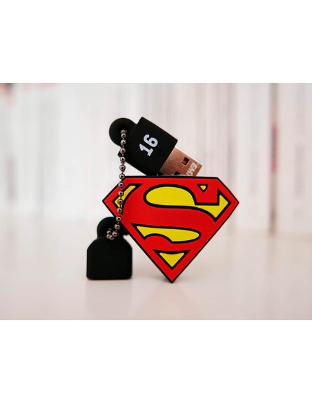 MEMORIA USB EMTEC FLASH 16 GB USB 2.0 COLLECTOR SUPERMAN