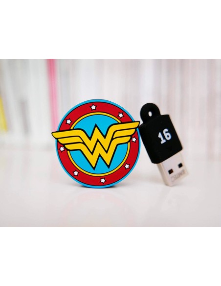 MEMORIA USB EMTEC FLASH 16 GB USB 2.0 COLLECTOR WONDER WOMAN
