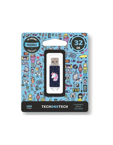MEMORIA USB TECH ON TECH UNICORNIO DREAM 32GB