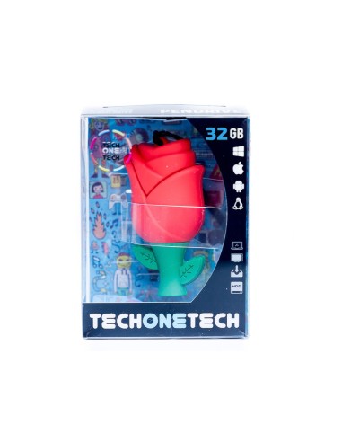 MEMORIA USB TECH ON TECH ROSA ONE 32GB