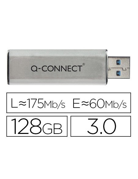 MEMORIA USB 128GB Q-CON. 3.0 FLASH