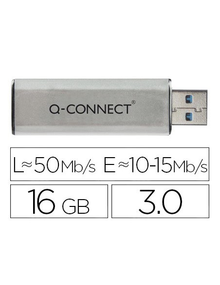 MEMORIA USB 16GB Q-CON. 3.0 FLASH
