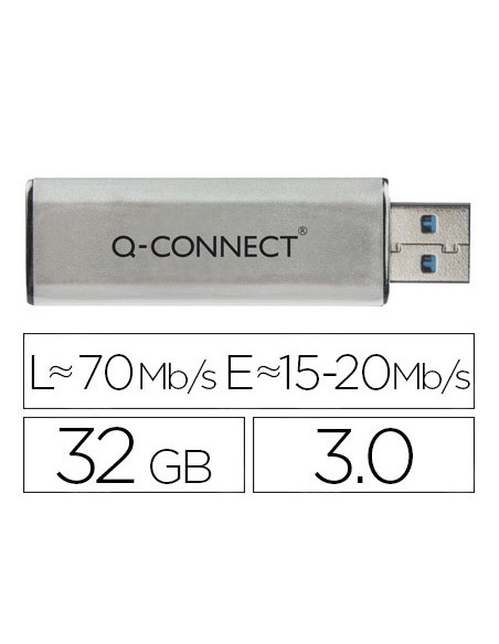 MEMORIA USB 32GB Q-CON. 3.0 FLASH