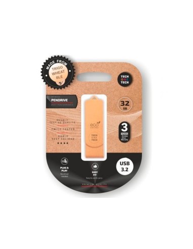 MEMORIA USB TECH ONE TECH ECOTECH BIODEGRADABLE 32GB USB 3.2