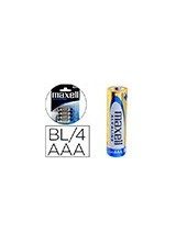 PILA MAXELL ALCALINA 1.5 V TIPO AAA LR03 BLISTER 4 UD. 2