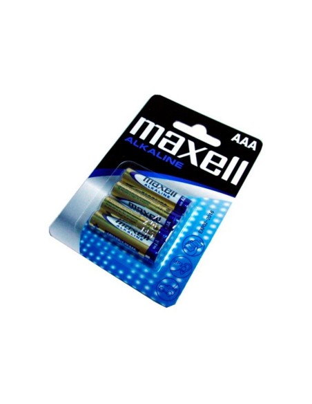 PILA MAXELL ALCALINA 1.5 V TIPO AA LR06 BLISTER 4 UD.