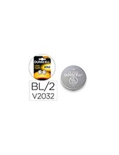 PILA DURACELL ALCALINA BOTON CR2032 BLISTER 2 UD. 2