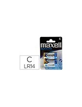 PILA MAXELL ALCALINA 1,5 V TIPO C LR14 BLISTER 2 UD. 2
