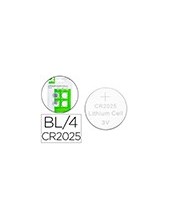 PILA Q-CON.TIPO BOTON LITIO CR2025 3V BLISTER 4 UD. 2