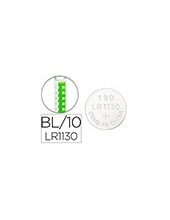 PILA Q-CON.TIPO BOTON ALCALINA  LR54 1.5V BLISTER 10 UD. 2