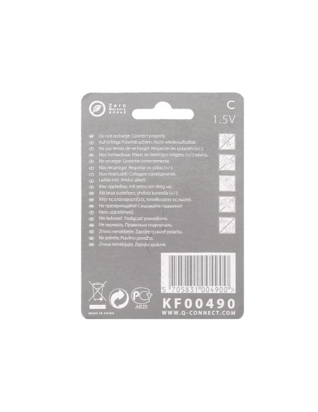 PILA Q-CON.ALCALINA C BLISTER C/2 PILAS LR14