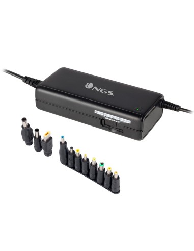 ADAPTADOR CORRIENTE NGS MANUAL LAPTOP 90W 11 ADAPTADORES