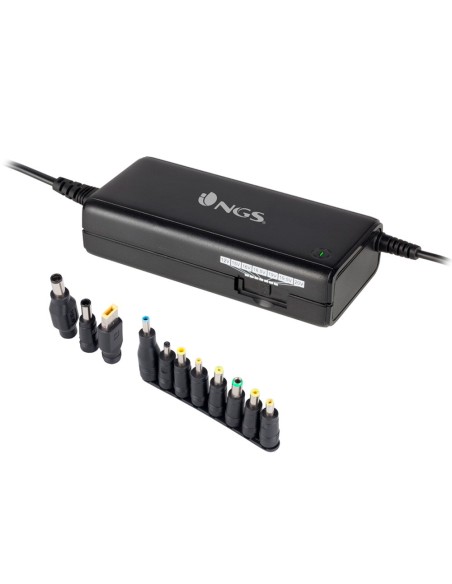 ADAPTADOR CORRIENTE NGS MANUAL LAPTOP 90W 11 ADAPTADORES