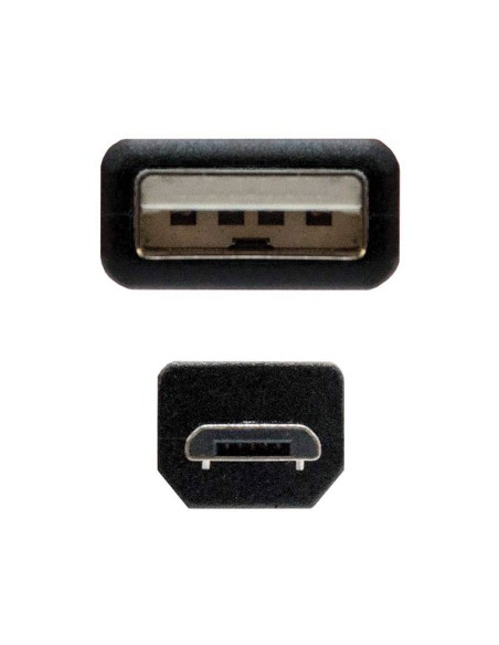 CABLE USB 2.0 TIPO A/M-MICRO USB B/M NG.LONGITUD 0,8 M