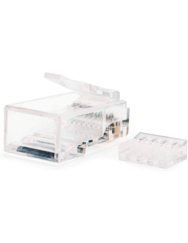 CONECTOR RJ45 8 HILOS CATEGORIA 6