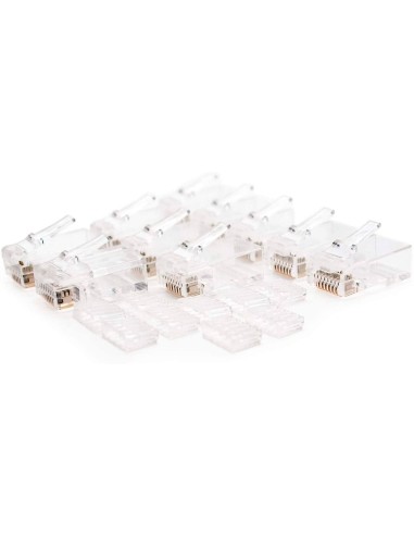 CONECTOR RJ45 8 HILOS CATEGORIA 6