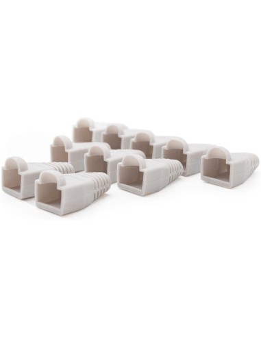 FUNDA PROTECTORA CABLE RJ45 COLOR GRIS