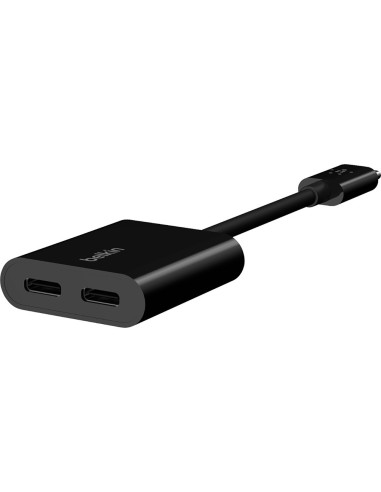 ADAPTADOR BELKIN F7U081BTBLK USB-C AUDIO CARGA NG.
