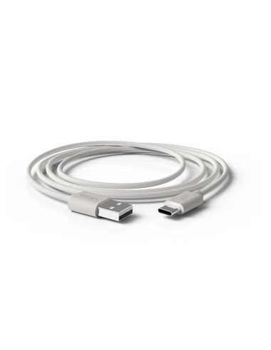 CABLE GROOVY USB-A A TIPO C 1MT.BL.