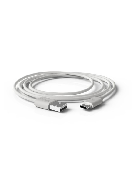 CABLE GROOVY USB-A A TIPO C 1MT.BL.