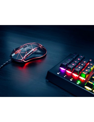 RATON TRUST GXT133 LOCX GAMING OPTICO LED 800-4000 PPP 6B USB NG.