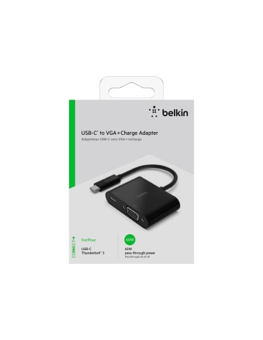 ADAPTADOR BELKIN AVC001BTBK USB-C A VGA+CARGA NG.