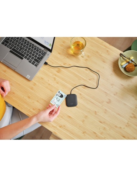 LECTOR TARJETAS INTELIGENTES TRUST CETO SIN CONTACTO USB-A NG.