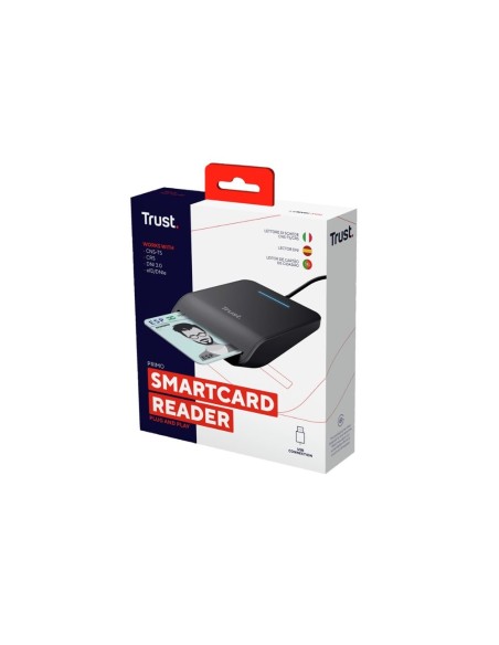 LECTOR TARJETAS TRUST PRIMO DNI SMARTCARD USB-A NG.
