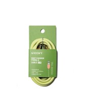 CABLE GROOVY USB 2.0 A USB C APPLE LIGHTNING 1MT.SILICONA VE. TE