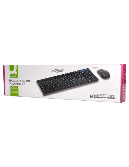 SET TECLADO Y RATON INAL.Q-CON. 2.4GB COMP.WINDOWS NG.