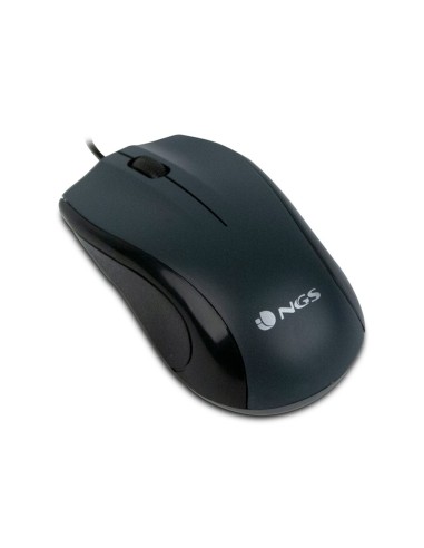 RATON NGS WIRED MIST OPTICO CABLE 1000 DPI AMBIDIESTROS USB NG.