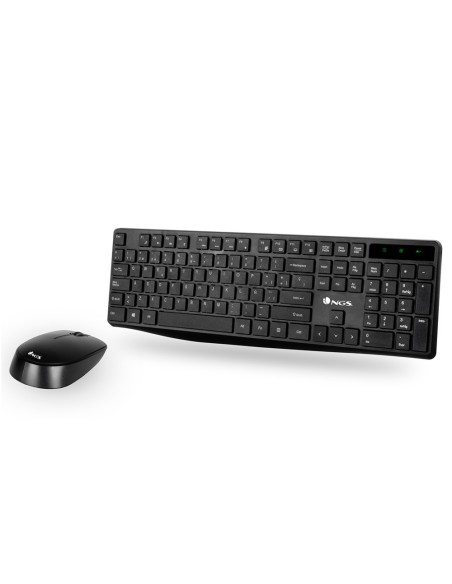 SET TECLADO RATON NGS ALLURE MULTIME INALAMBRICO USB NANO 2,4 GHZ NG.