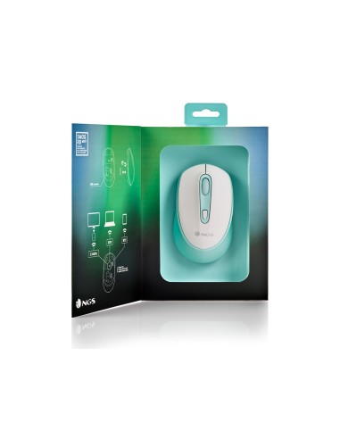 RATON NGS SMOG OPTICO 1000/1600/2400 DPI 3 BOT.USB 2,4 GHZ LUCES