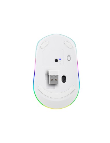 RATON NGS SMOG OPTICO 1000/1600/2400 DPI 3 BOT.USB 2,4 GHZ LUCES