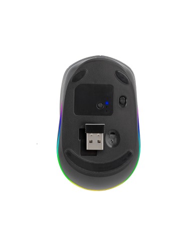 RATON NGS SMOG OPTICO 1000-2400 DPI 3 BOTONES USB 2,4 GHZ 15 MODOS