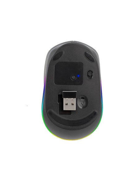 RATON NGS SMOG OPTICO 1000-2400 DPI 3 BOTONES USB 2,4 GHZ 15 MODOS