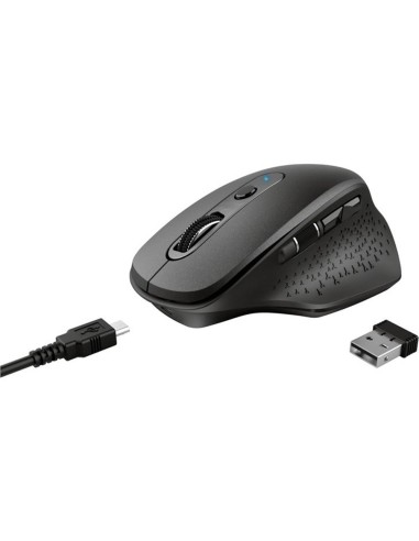 RATON TRUST OZAA OPTICO INALAMBRICO 2400DPI 6 BOTONES USB 2.0 NG.