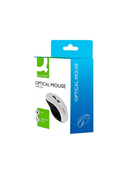 RATON Q-CON.OPTICO INALAMBRICO 1000 DPI RECEPTOR USB 2,4 GHZ BL.