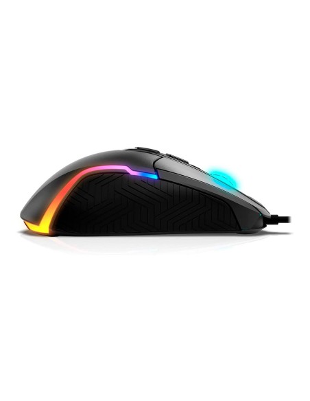 RATON KROM KICK GAMING RGB OPTICO 800-6200 DPI 7 BOTONES ILUMINACION