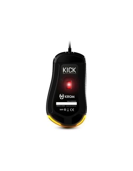 RATON KROM KICK GAMING RGB OPTICO 800-6200 DPI 7 BOTONES ILUMINACION