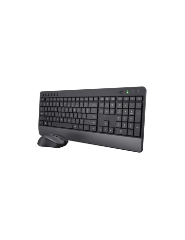 SET TECLADO+RATON TRUST TREZO INALAMBRICO ECO USB MICRO NG.