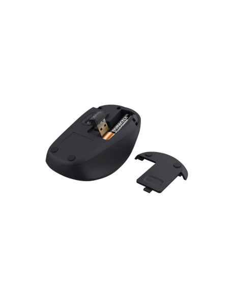 RATON TRUST YVI+ OPTICO INALAM. ECO 4 BOT. 800/1600 DPI USB 2.0 NG.