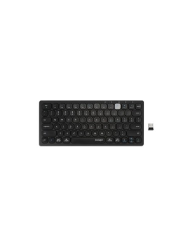 TECLADO COMPACT INALAMBRICO DUAL USB 3.0 NG.288X125X21MM