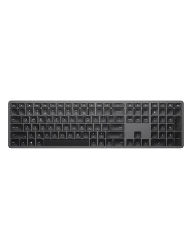 TECLADO HP 975 DUAL INALAMBRICO BT.5.0 RETROILUMINACION USB-C GRIS
