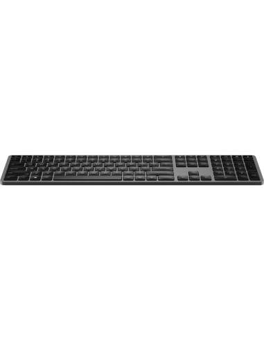 TECLADO HP 975 DUAL INALAMBRICO BT.5.0 RETROILUMINACION USB-C GRIS