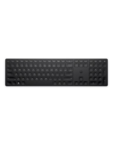 TECLADO HP 455 PROGRAMABLE INALAMBRICO ILUMINACION RGB NG.