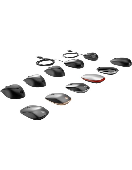 RATON HP VIAJE OPTICO 1000 DPI USB-A CABLE 100 CM NG.