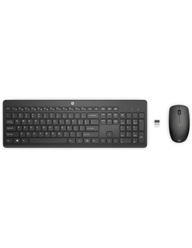 1Y4D0AA SET TECLADO+RATON INALAMBRICO HP COMBO 235 NG.