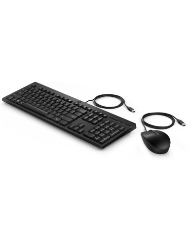 SET TECLADO+RATON HP COMBO 225 USB-A CABLE 180 CM NG.