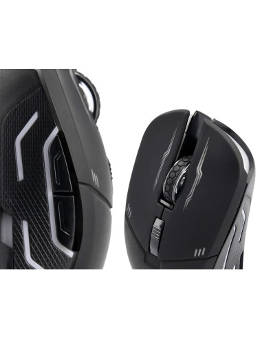 SET TECLADO RATON Q-CON.CABLE E ILUMINACION LED NG.